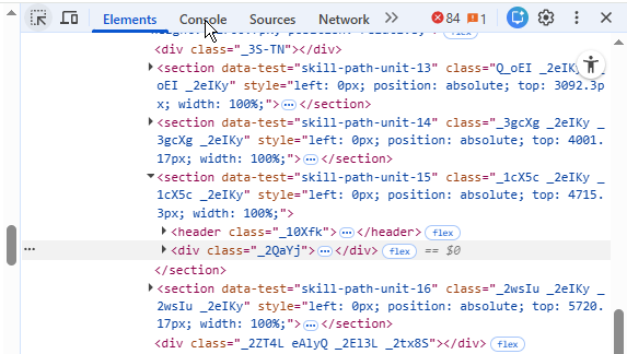 Chrome Step 3 Console