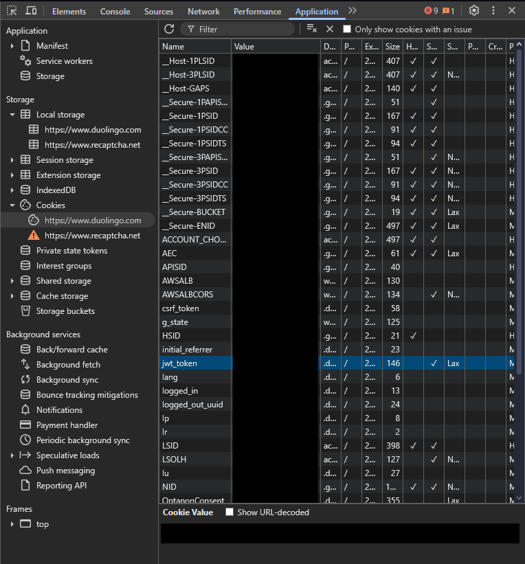 Opera Step 4 Cookies